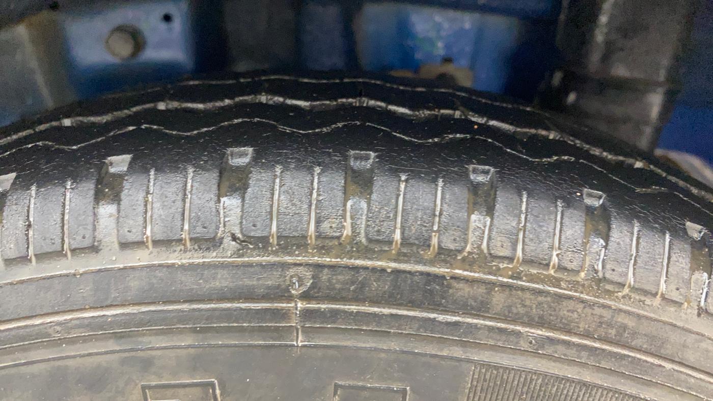 2017 Hyundai Eon ERA +, Petrol, Manual, 52,466 km, Left Rear Tyre Tread