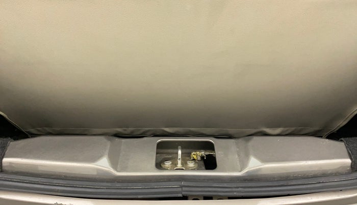 2016 Datsun Go Plus T, Petrol, Manual, 16,785 km, Boot Inside