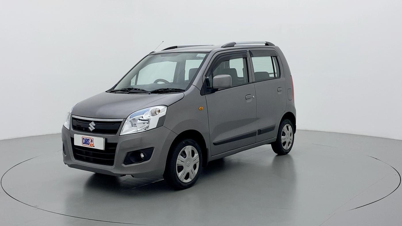 2018 Maruti Wagon R 1.0 VXI, Petrol, Manual, 15,549 km, Left Front Diagonal