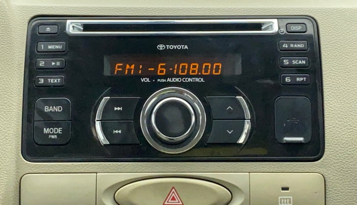 2015 Toyota Etios G, Petrol, Manual, 11,104 km, Infotainment System