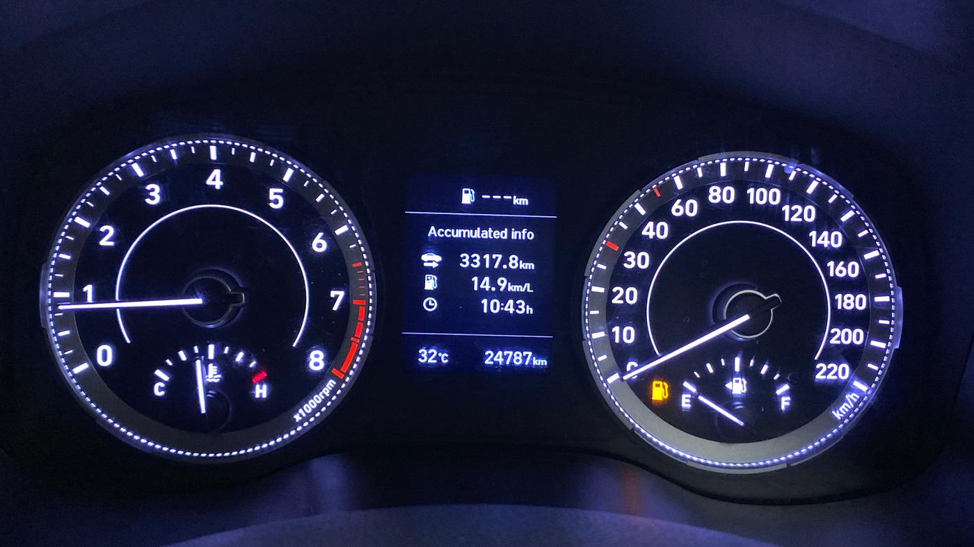 2019 Hyundai VENUE 1.0L Turbo GDI SX(O) MT, Petrol, Manual, 24,847 km, Odometer Image