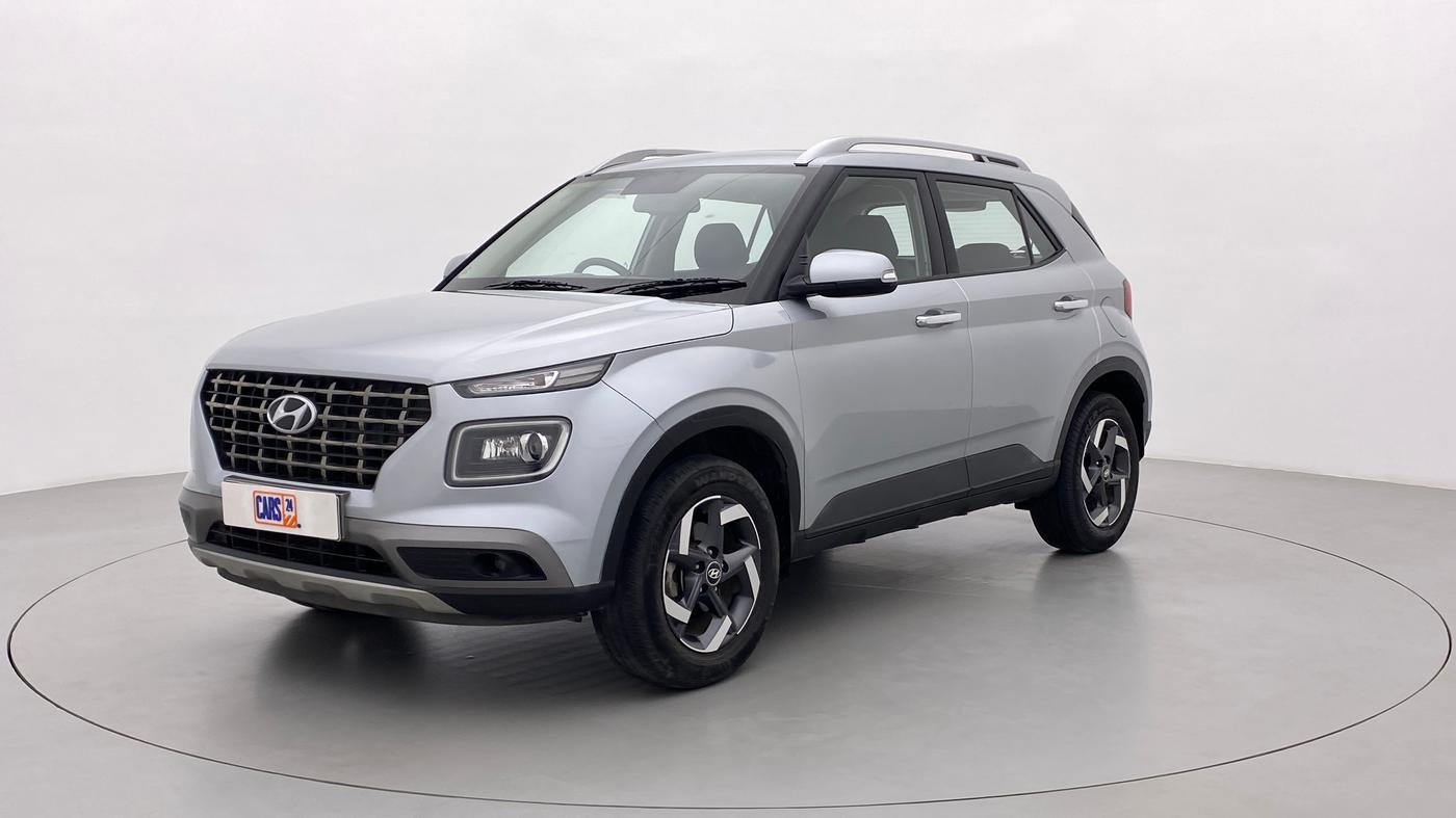 2019 Hyundai VENUE 1.0L Turbo GDI SX(O) MT, Petrol, Manual, 24,847 km, Left Front Diagonal