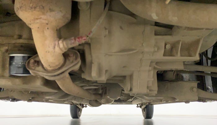 2017 Maruti Wagon R 1.0 LXI CNG, CNG, Manual, 47,787 km, Front Underbody