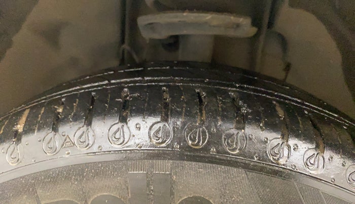 2024 Tata TIGOR XZA Plus iCNG , CNG, Automatic, 14,563 km, Left Front Tyre Tread