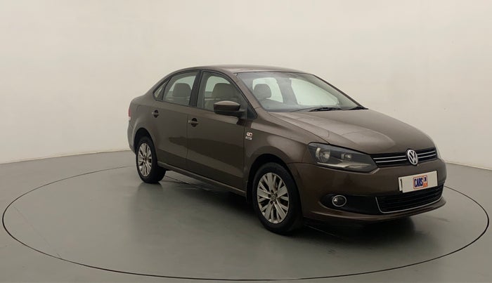 2015 Volkswagen Vento HIGHLINE PETROL AT, Petrol, Automatic, 47,965 km, Right Front Diagonal