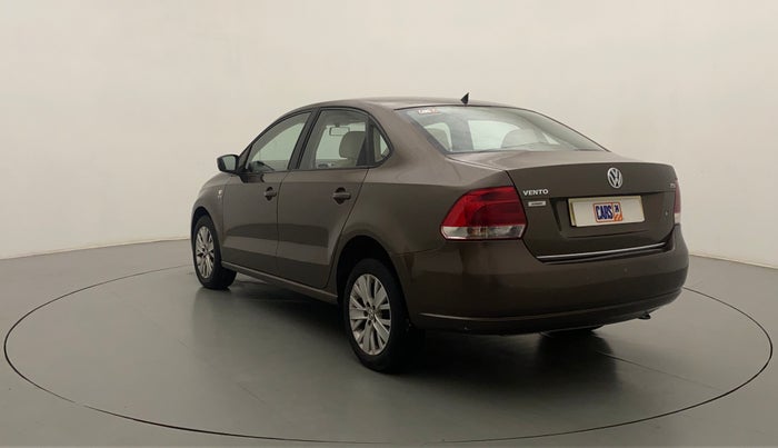 2015 Volkswagen Vento HIGHLINE PETROL AT, Petrol, Automatic, 47,965 km, Left Back Diagonal
