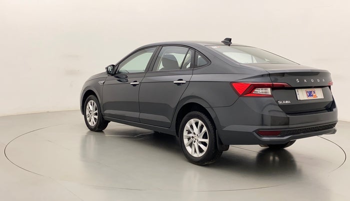 2022 Skoda SLAVIA AMBITION 1.0L TSI MT, Petrol, Manual, 3,463 km, Left Back Diagonal