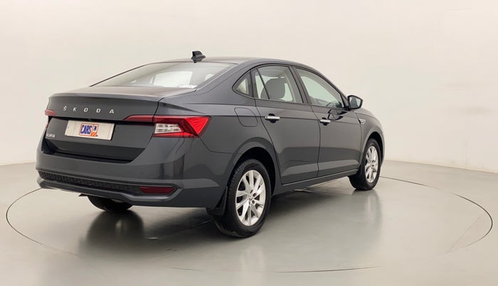 2022 Skoda SLAVIA AMBITION 1.0L TSI MT, Petrol, Manual, 3,463 km, Right Back Diagonal