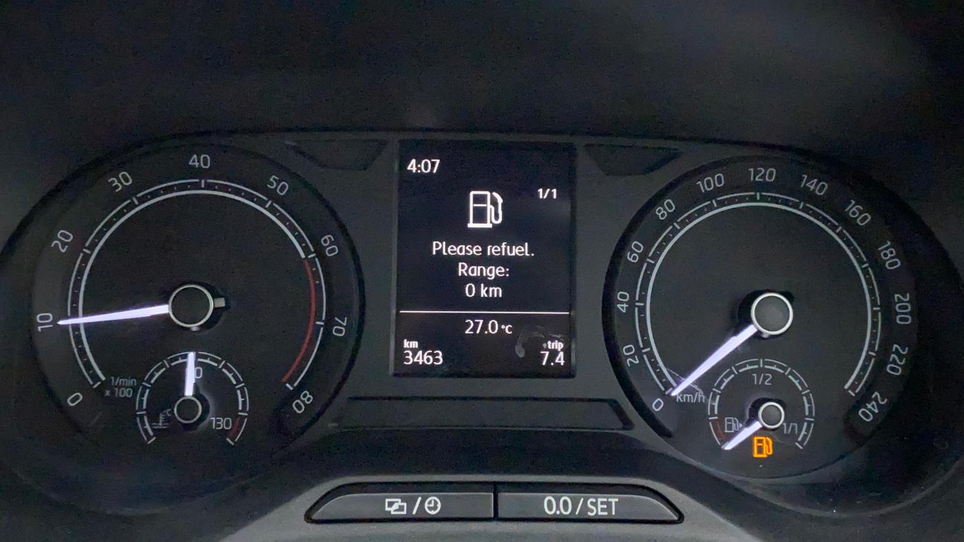 2022 Skoda SLAVIA AMBITION 1.0L TSI MT, Petrol, Manual, 3,463 km, Odometer Image
