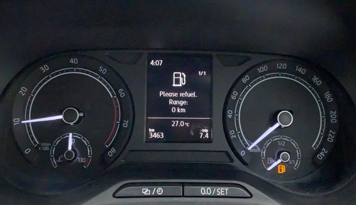2022 Skoda SLAVIA AMBITION 1.0L TSI MT, Petrol, Manual, 3,463 km, Odometer Image