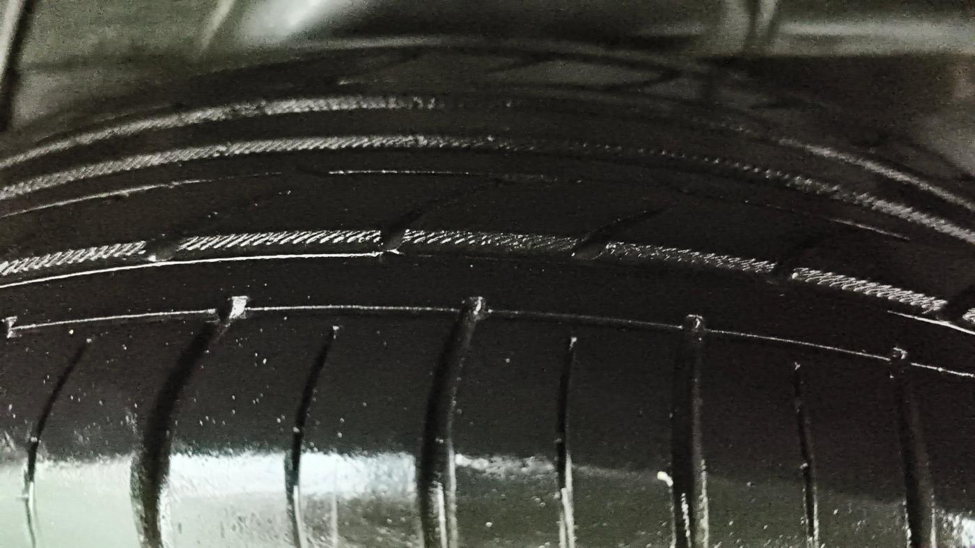 2016 Hyundai Verna FLUIDIC 4S 1.6 VTVT S AT, Petrol, Automatic, 78,631 km, Left Rear Tyre Tread