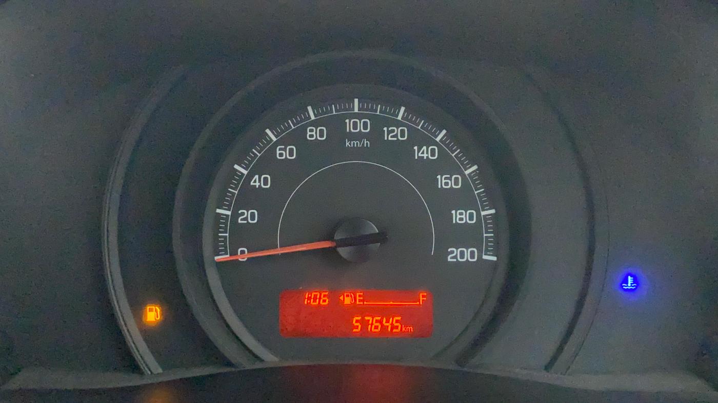 2020 Maruti Swift LXI, Petrol, Manual, 57,644 km, Odometer Image