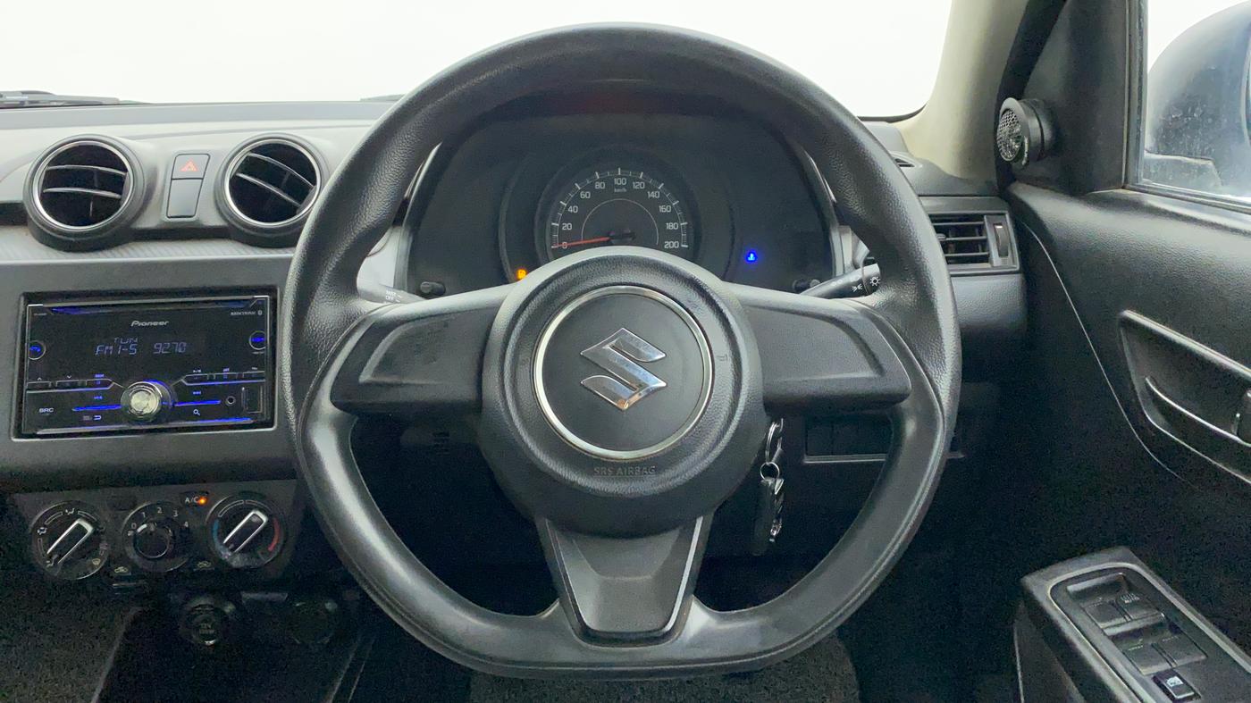 2020 Maruti Swift LXI, Petrol, Manual, 57,644 km, Steering Wheel Close Up