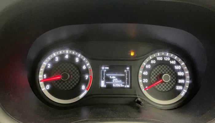 2022 Hyundai AURA S 1.2 CNG, CNG, Manual, 63,952 km, Odometer Image