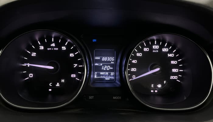 2018 Tata TIGOR XT PETROL, Petrol, Manual, 88,280 km, Odometer Image