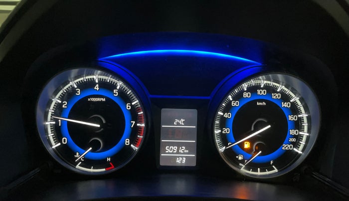 2020 Maruti Baleno DELTA PETROL 1.2, Petrol, Manual, 50,912 km, Odometer Image