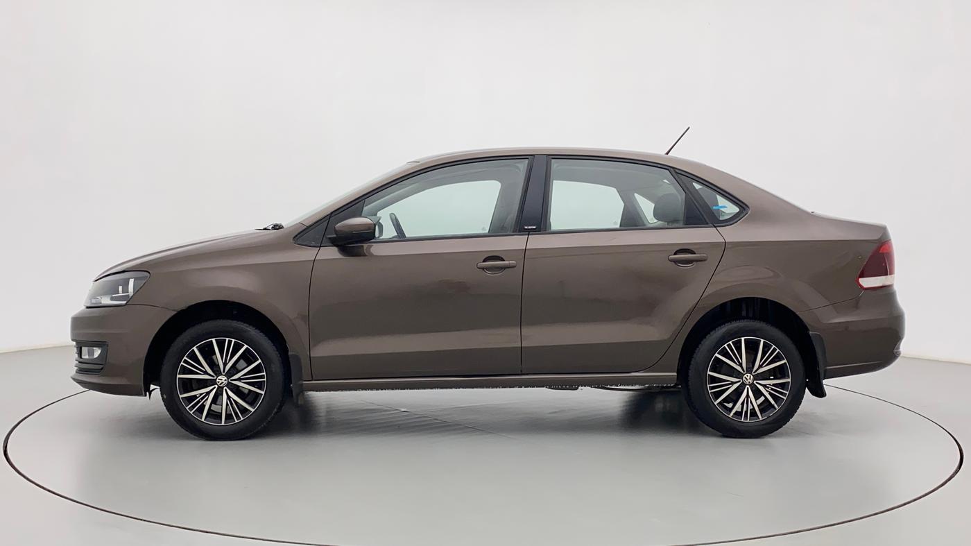 2017 Volkswagen Vento ALLSTAR 1.6, Petrol, Manual, 63,345 km, Left Side