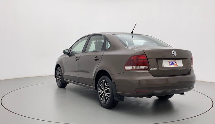 2017 Volkswagen Vento ALLSTAR 1.6, Petrol, Manual, 63,345 km, Left Back Diagonal