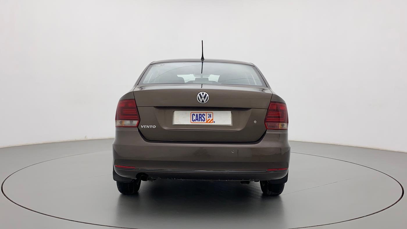 2017 Volkswagen Vento ALLSTAR 1.6, Petrol, Manual, 63,345 km, Back/Rear
