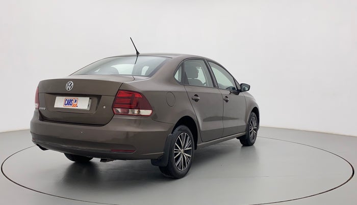 2017 Volkswagen Vento ALLSTAR 1.6, Petrol, Manual, 63,345 km, Right Back Diagonal
