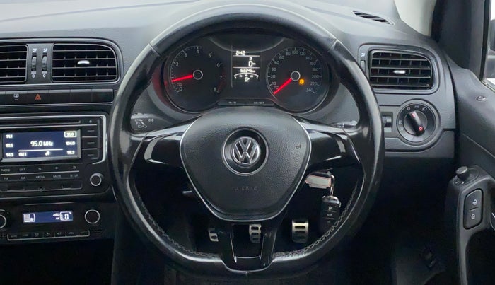 2017 Volkswagen Vento ALLSTAR 1.6, Petrol, Manual, 63,345 km, Steering Wheel Close Up