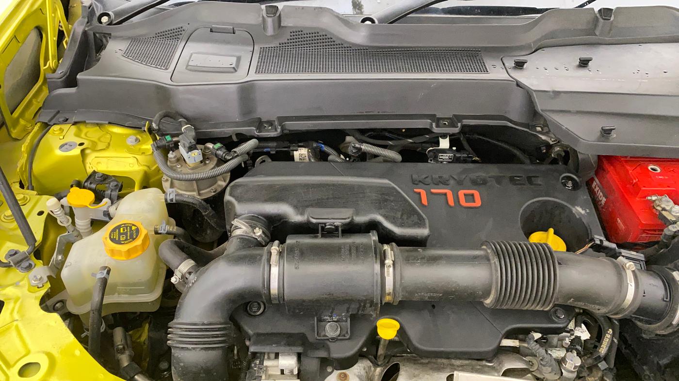 2023 Tata Harrier FEARLESS PLUS DUAL TONE AT, Diesel, Automatic, 27,867 km, Engine View - Right