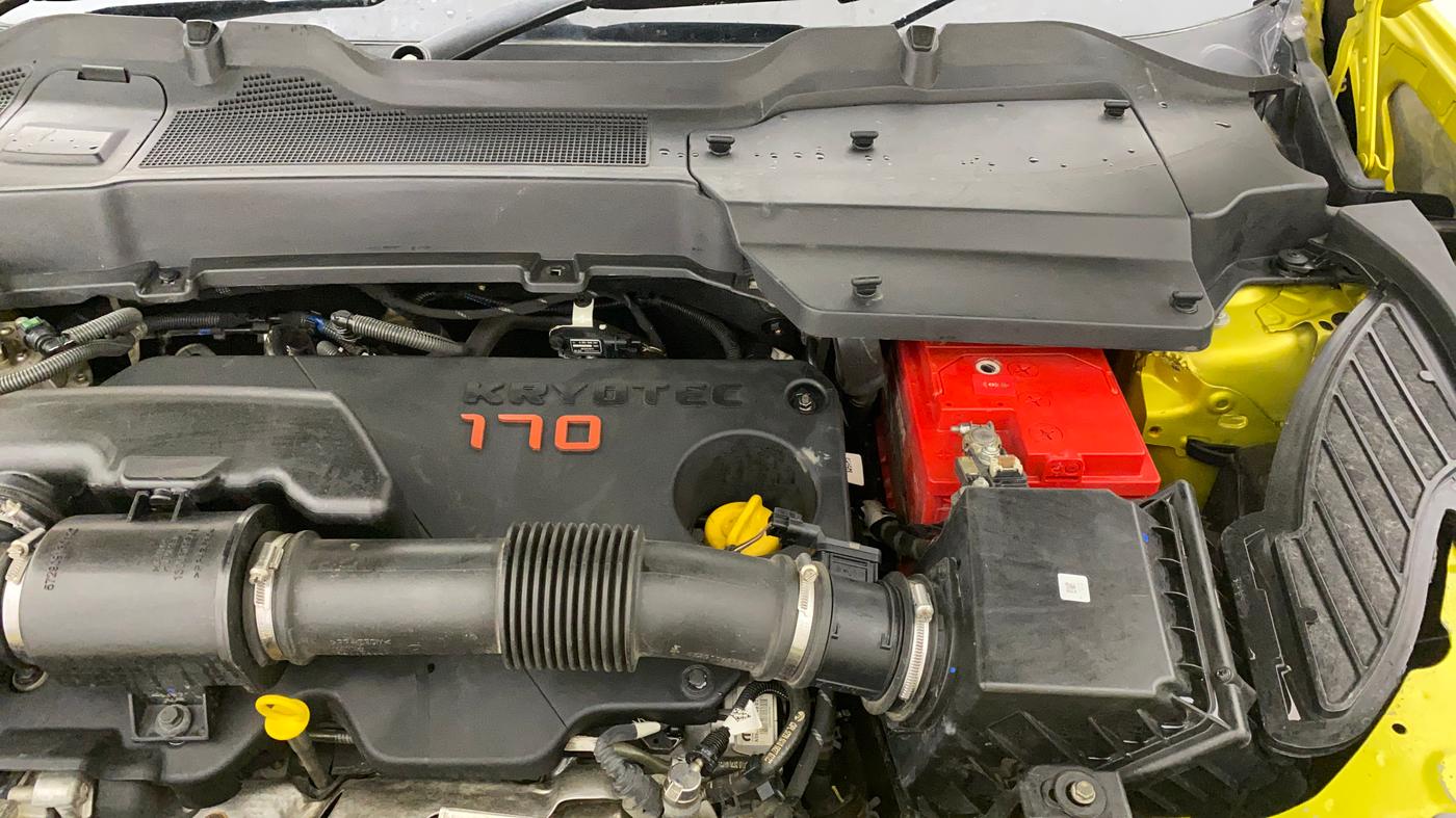 2023 Tata Harrier FEARLESS PLUS DUAL TONE AT, Diesel, Automatic, 27,867 km, Engine View - Left