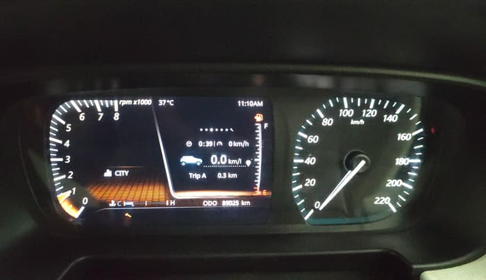 2021 Tata PUNCH CREATIVE IRA 1.2 RTN DUAL TONE, Petrol, Manual, 89,024 km, Odometer Image