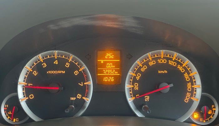2013 Maruti Ertiga ZXI, Petrol, Manual, 73,070 km, Odometer Image