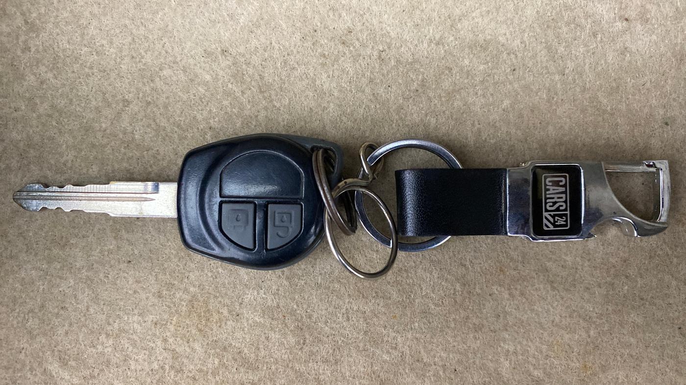 2013 Maruti Ertiga ZXI, Petrol, Manual, 73,070 km, Key Close Up