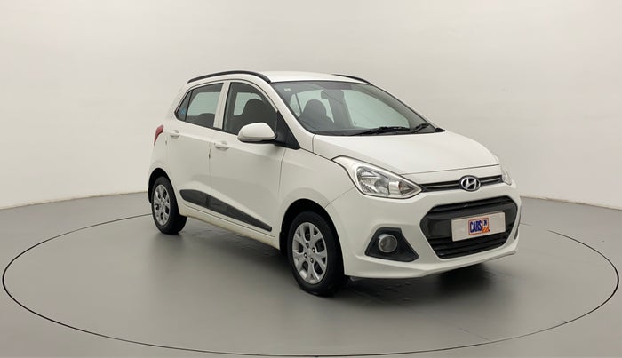 2015 Hyundai Grand i10 SPORTZ 1.2 KAPPA VTVT, Petrol, Manual, 41,426 km, Right Front Diagonal