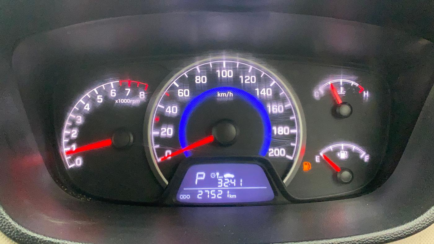 2018 Hyundai Grand i10 SPORTZ AT 1.2 KAPPA VTVT, Petrol, Automatic, 27,517 km, Odometer Image