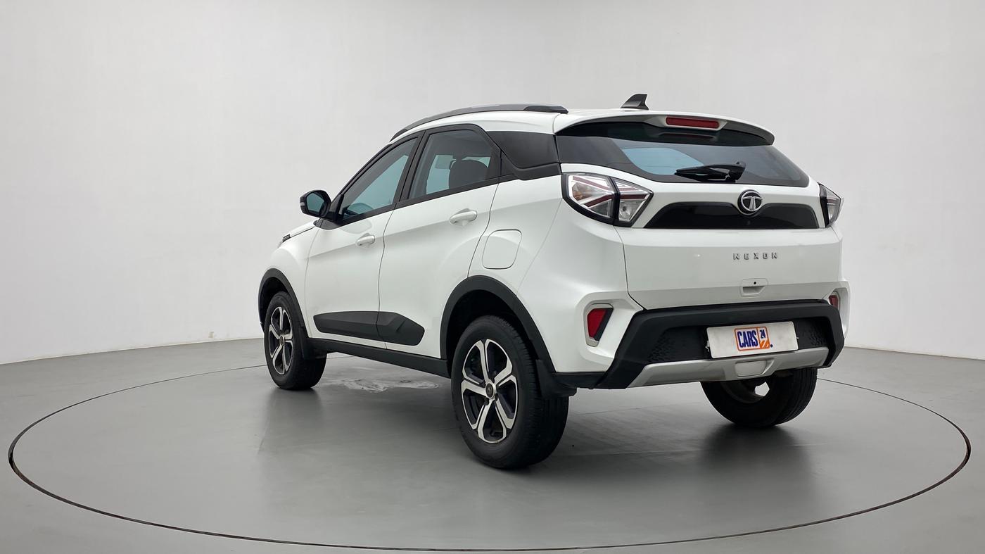 2022 Tata NEXON XZ PLUS (HS) DIESEL DUAL TONE, Diesel, Manual, 30,108 km, Left Back Diagonal