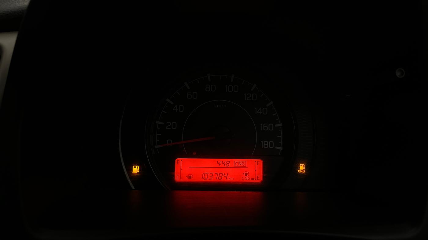 2021 Maruti New Wagon-R LXI CNG 1.0, CNG, Manual, 1,03,756 km, Odometer Image