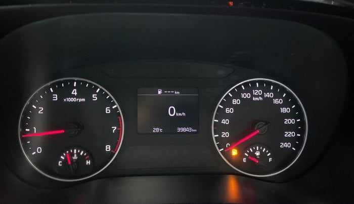 2020 KIA SELTOS HTX 1.5 PETROL, Petrol, Manual, 39,826 km, Odometer Image