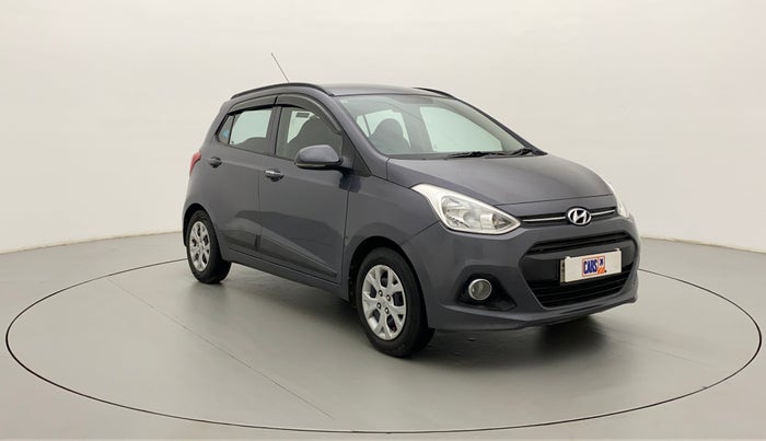 2016 Hyundai Grand i10 SPORTZ 1.2 KAPPA VTVT, CNG, Manual, 85,258 km, Right Front Diagonal