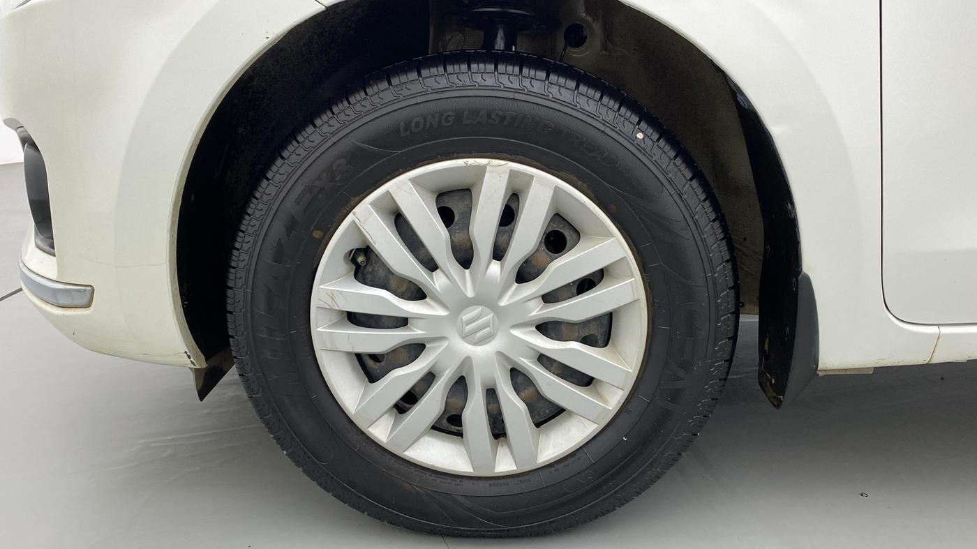 2019 Maruti Dzire VXI, Petrol, Manual, 60,750 km, Left Front Wheel