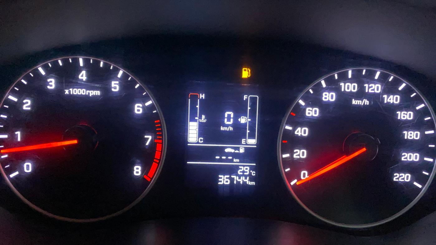 2019 Hyundai Elite i20 SPORTZ PLUS 1.2, Petrol, Manual, 36,738 km, Odometer Image