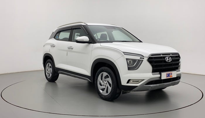 2022 Hyundai Creta EX 1.5 PETROL, Petrol, Manual, 23,436 km, Right Front Diagonal
