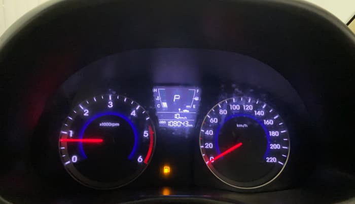 2016 Hyundai Verna 1.6 CRDI S AT, Diesel, Automatic, 1,08,024 km, Odometer Image