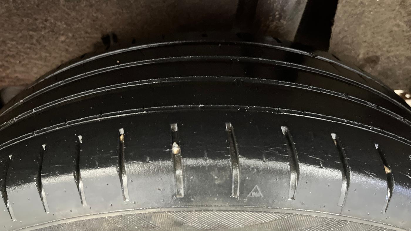 2021 Maruti Baleno ZETA PETROL 1.2, Petrol, Manual, 61,097 km, Left Rear Tyre Tread