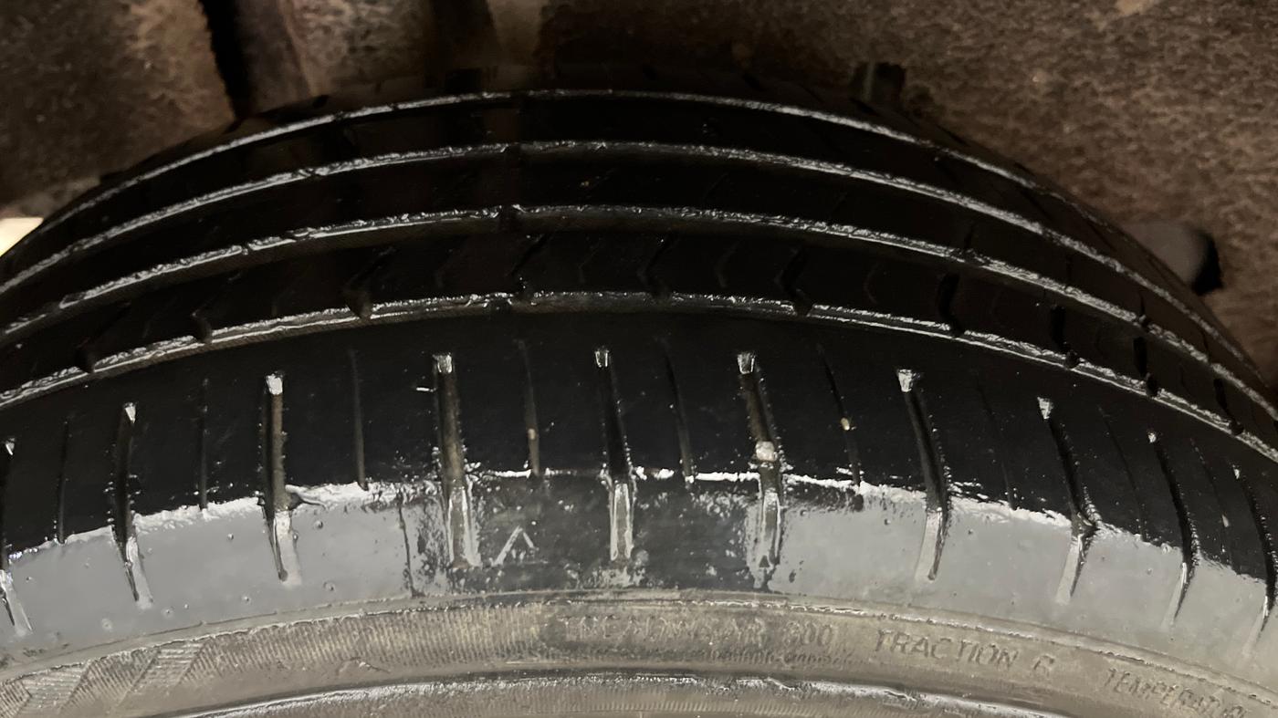2021 Maruti Baleno ZETA PETROL 1.2, Petrol, Manual, 61,097 km, Right Rear Tyre Tread