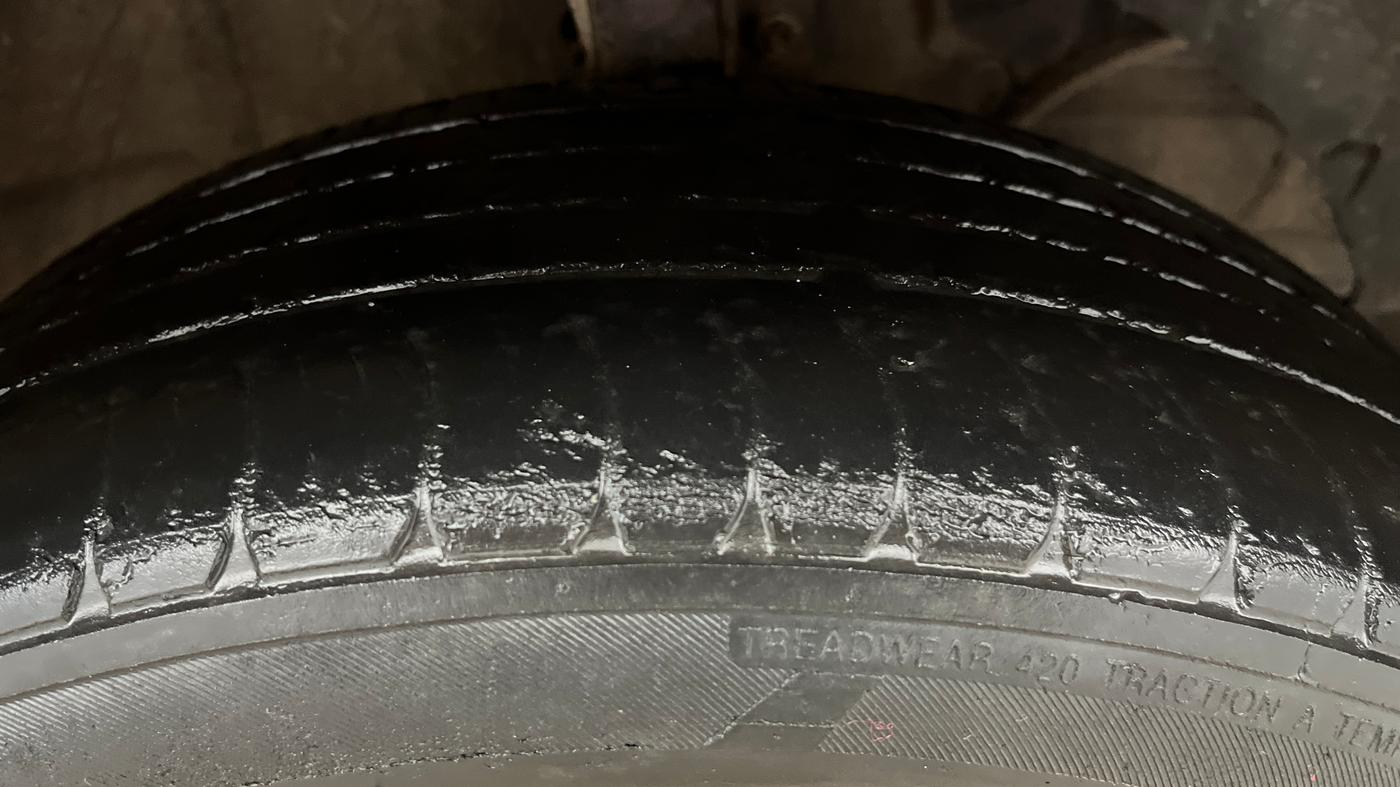 2021 Maruti Baleno ZETA PETROL 1.2, Petrol, Manual, 61,097 km, Right Front Tyre Tread