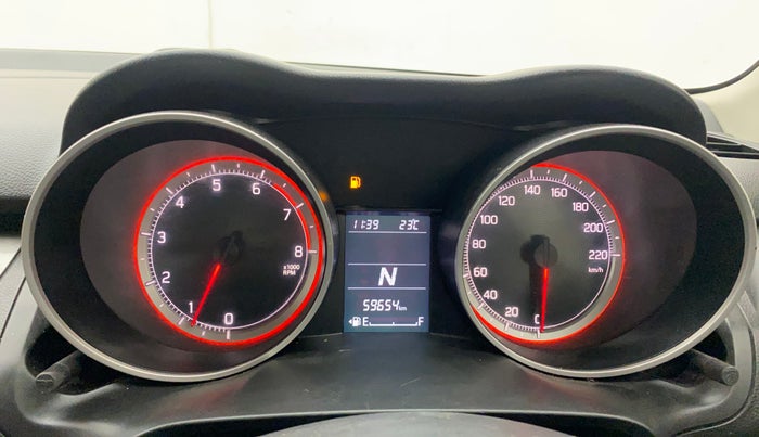 2018 Maruti Swift VXI AMT, Petrol, Automatic, 59,610 km, Odometer Image