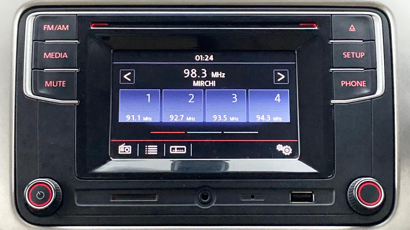 2017 Volkswagen Vento HIGHLINE PLUS TDI MT, Diesel, Manual, 85,284 km, Infotainment System