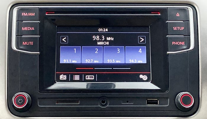 2017 Volkswagen Vento HIGHLINE PLUS TDI MT, Diesel, Manual, 85,284 km, Infotainment System