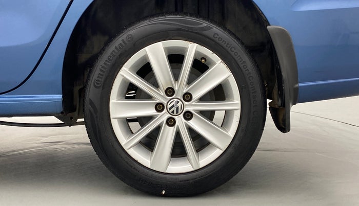 2017 Volkswagen Vento HIGHLINE PLUS TDI MT, Diesel, Manual, 85,284 km, Left Rear Wheel