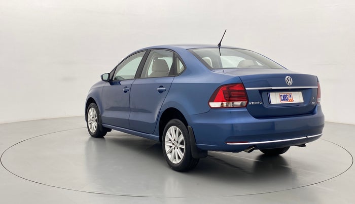 2017 Volkswagen Vento HIGHLINE PLUS TDI MT, Diesel, Manual, 85,284 km, Left Back Diagonal