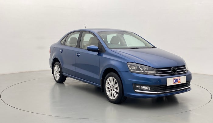 2017 Volkswagen Vento HIGHLINE PLUS TDI MT, Diesel, Manual, 85,284 km, Right Front Diagonal