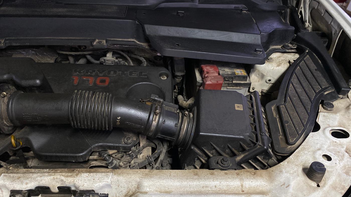 2022 Tata Safari XZA PLUS, Diesel, Automatic, 70,304 km, Engine View - Left